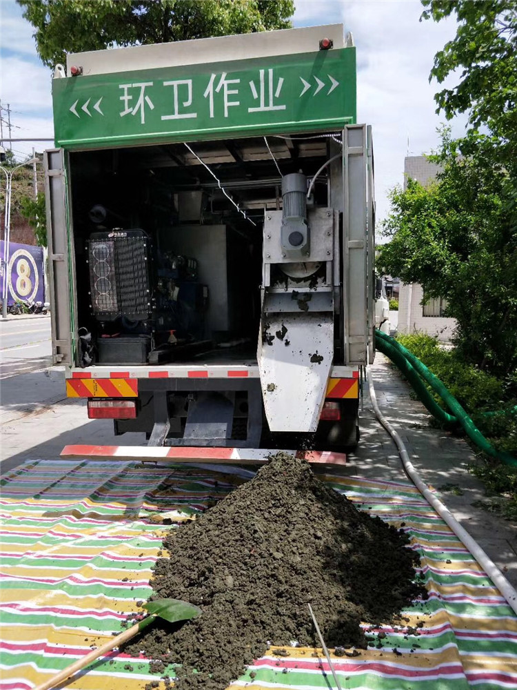 运河淤泥干湿分离