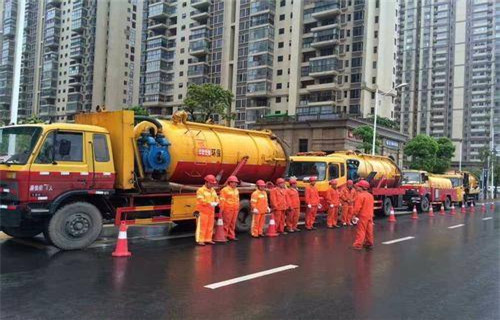 运河市政管道清淤