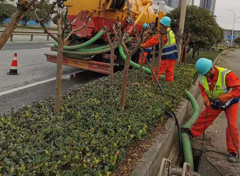 运河市政管道清淤